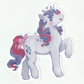 80s pony sticker set